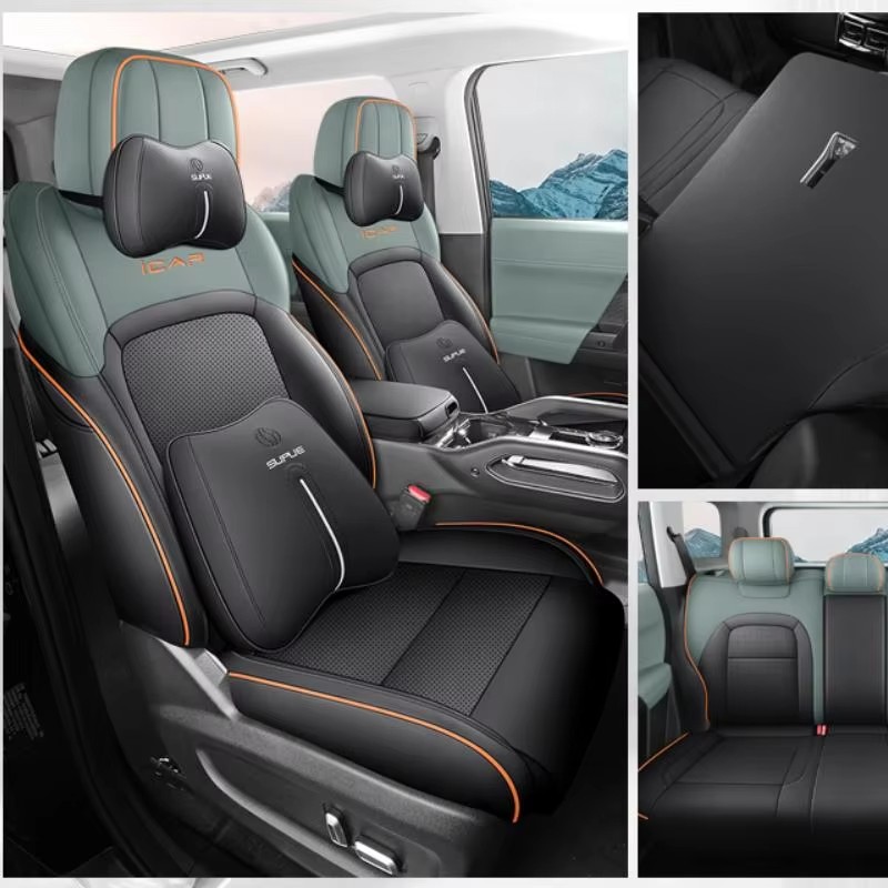 For Jaecoo J6 Chery Icar 03 EV 2024 2025 Car Seat Cover Automotive Parts Modification