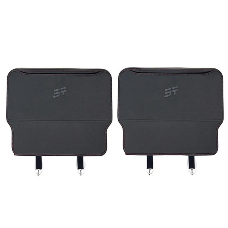 Chery Jetour Traveller T2 Car PU Leather Anti Kick Mat Pad Car Anti-kick Protector Mats Seat Back Protector Accessories