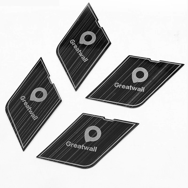 Great Wall Poer Gwm 2019 2023 Door interior handle patch Decorative sticker