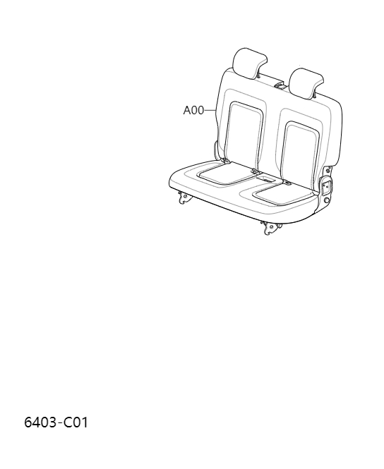 rear seat6403-1