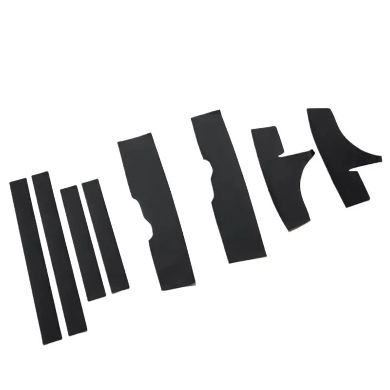 Changan UNI-T UNIT 2022 2023 Car Styling Interior Door Welcome Threshold PU Leather Cover Stickers Auto Accessories