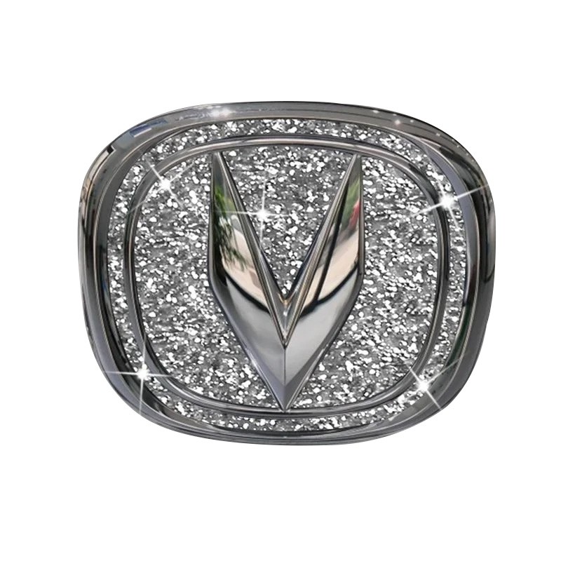 Changan Cs55 Plus 2020-2022 Auto Logos Diamond Car Emblem Decoration Sticker Front and Rear Car Emblem Car Accessories