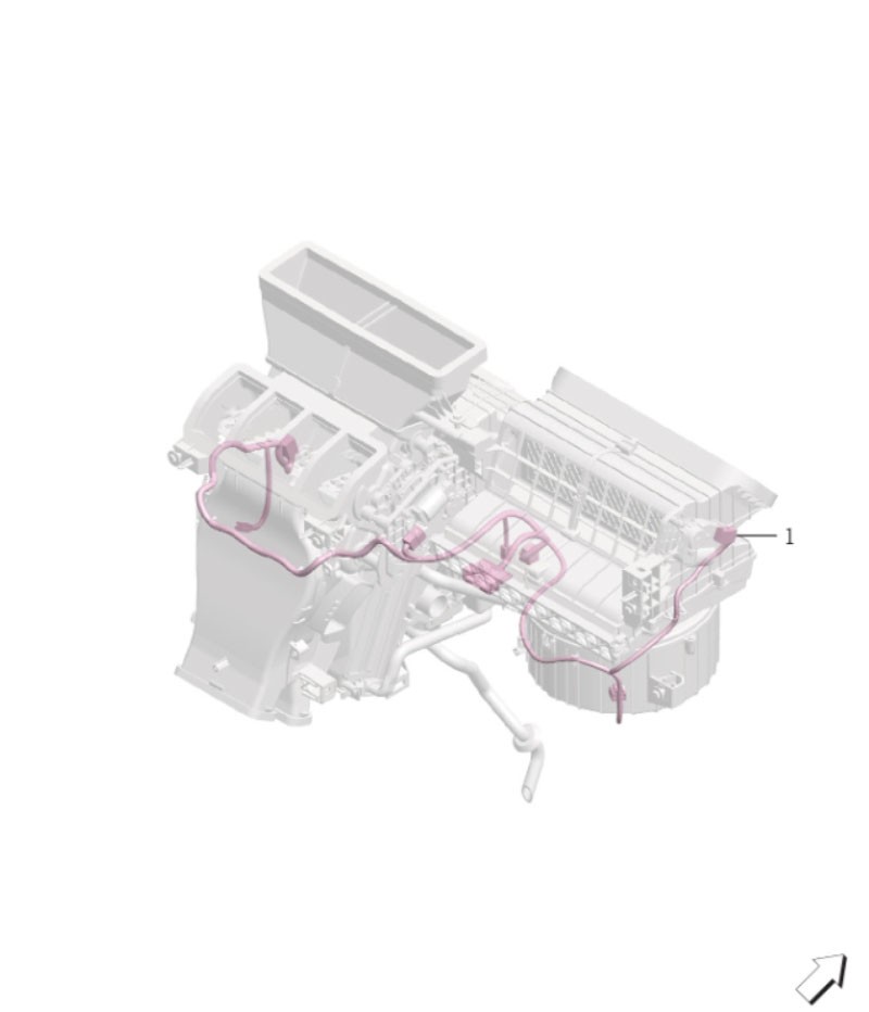 Air conditioning harness7019