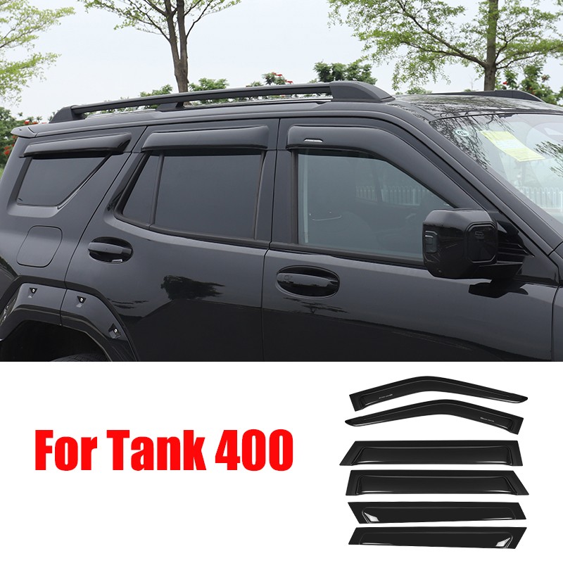 For Great Wall Tank 400 Window Rain Shield Eyebrow Special Modified Rain Shield Exterior Accessories