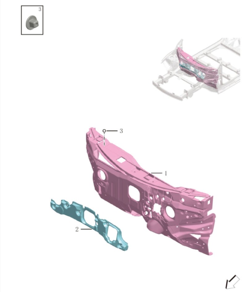 Sound insulation pad - front5016