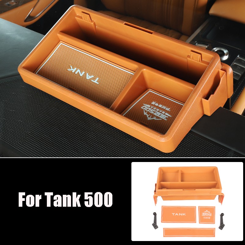 For Great Wall GWM TANK 500 Tank 500 Tank 500 Automotive Interior Supplies Instrument Panel Storage Box Center Console Storage Box