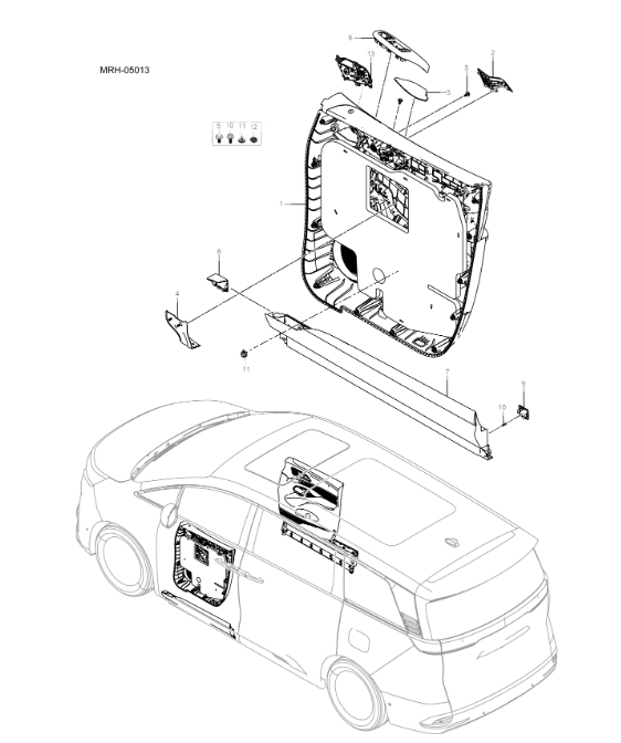 MREH-05013 Front Door Interior