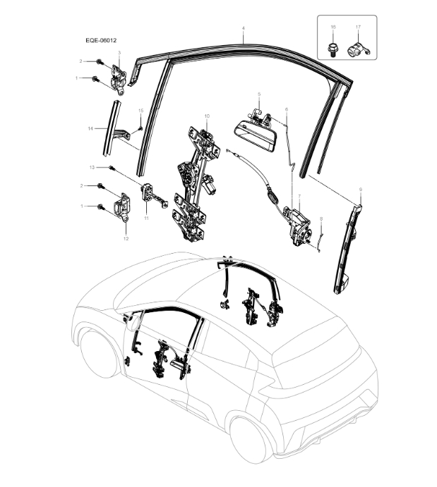 EQE-06012 Front Door Accessories