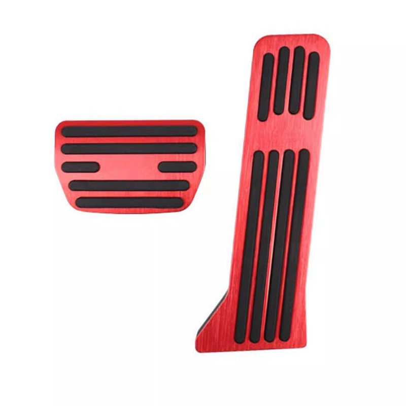 Changan UNI-V UNIV 2022 2023 Car Interior Gas Brake Panel Cover Sticker Aluminium Alloy Modification Auto Accessories 2PCS