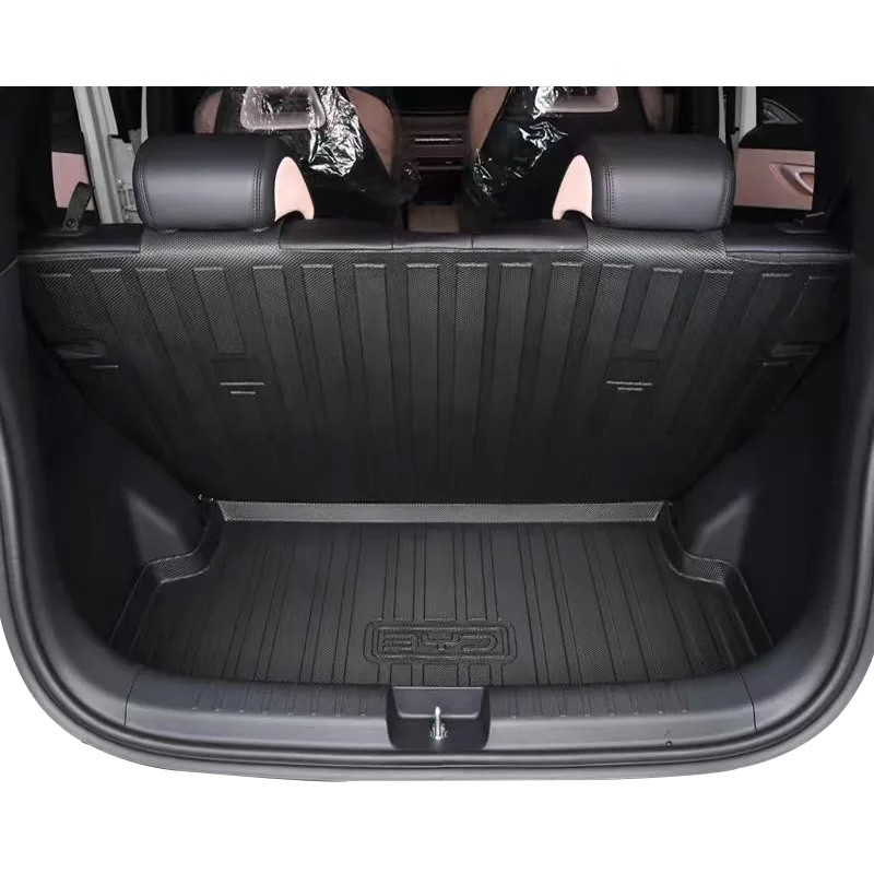 BYD Seagull 2023-2024 Accessories TPE Car Trunk Mat Waterproof Dirt-resistant Cargo Liner Christmas and New Year Gifts