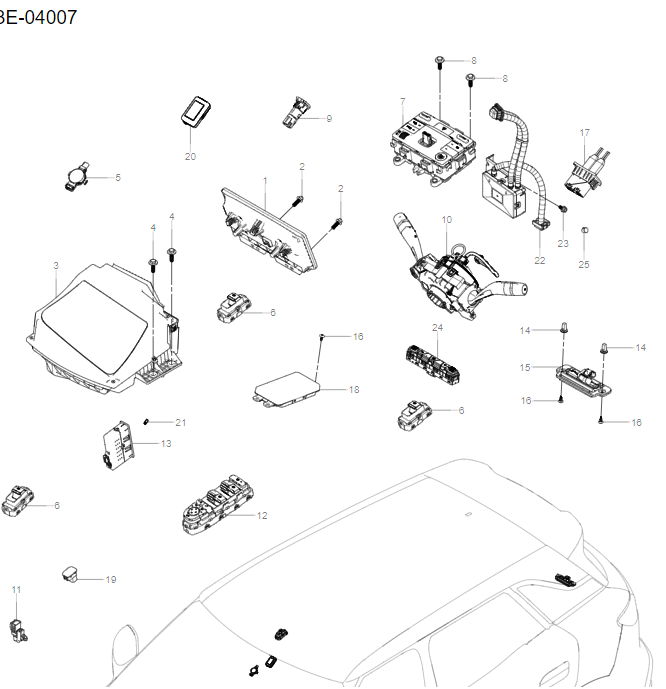 SC3E-04007 Vehicle Electrical Accessories