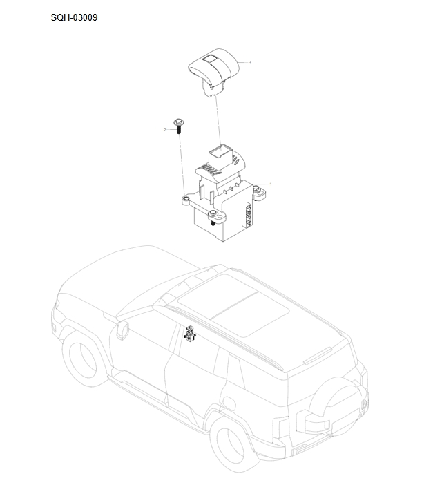 SQH-03009 shift control mechanism