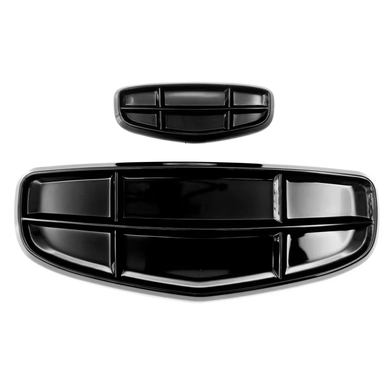 For GEELY Monjaro Manjaro KX11 ABS Logo Sticker Black Badge Emblem Racing Grill Hood Styling Decorative Sticker Car Accessories