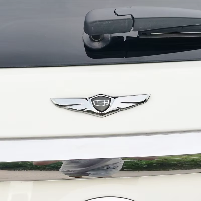 For GEELY Manjaro Starray New Coolray Tugella Okavango Emgrand Azkarra Automotive Metal Car Label Decorative Accessories