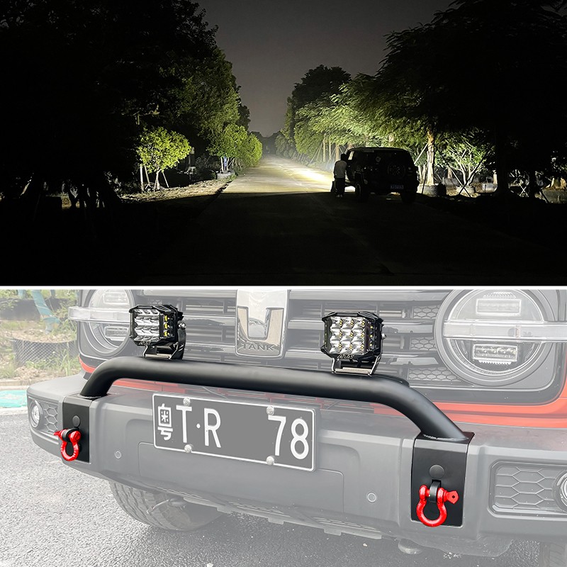 For Great Wall Tank 300 TANK 300 Special Cowherd Front Bumper Anti-collision Front Bumper Modification Car Exterior Accessories