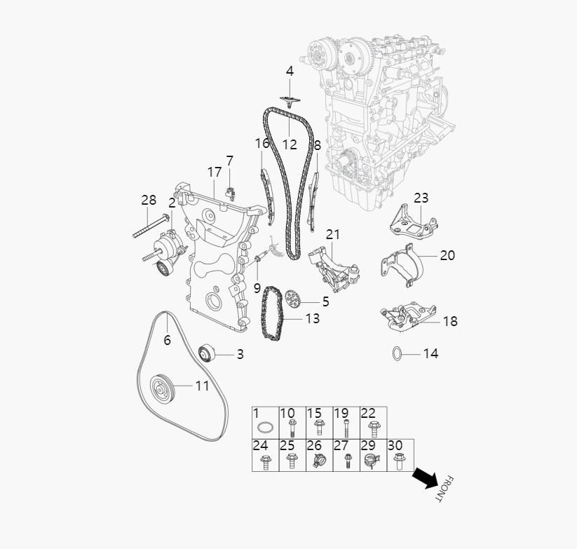 Timing and wheel system2-1-4