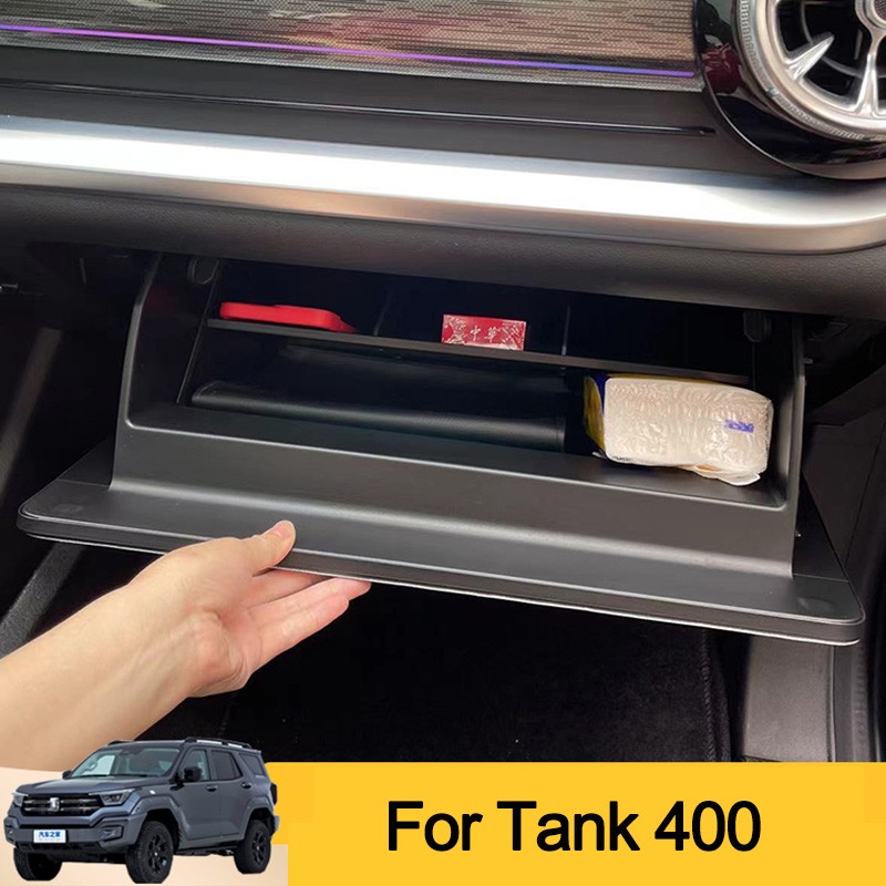 For Great Wall Tank 400Hi4-T TANK 400 Co Pilot Glove Box Storage Partition TANK Storage Box Interior Modification Accessories