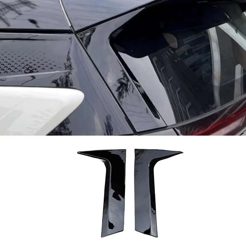 For BYD Seagull 2023-2024 Car Side Wing Decoration Sticker Fit Modified Rear Triangle Tail Spoiler Car Exterior Modification