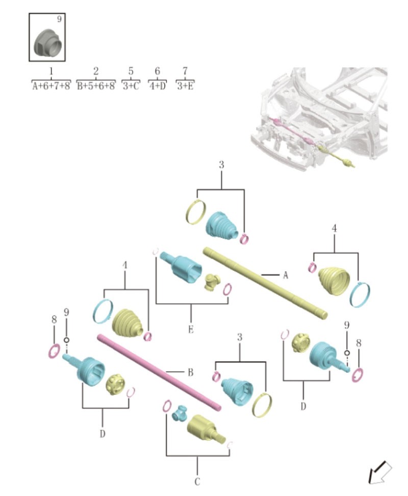 Constant speed drive shaft4082-Cixi Hongkang