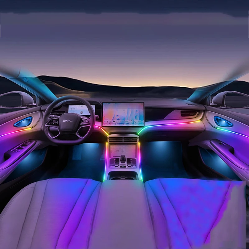 BYD SEALION 7 Car interior mood lighting