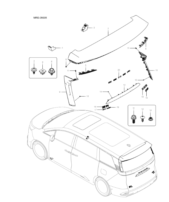 MREH-05005 Exterior Decoration