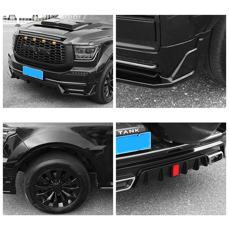 For Great Wall GWM TANK 500 Tank 500 Accessories Front And Rear Full Surround Black Appearance Kit