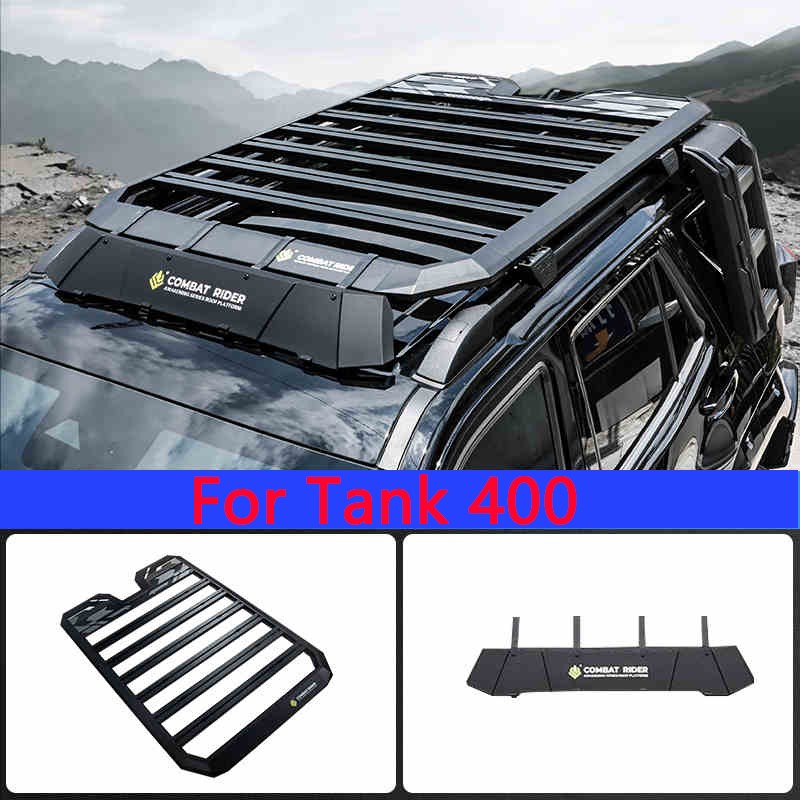For Great Wall Tank 400 TANK 400 Explorer Roof Luggage Rack Modification Roof Expansion Platform 4X4 Off Road Accessories