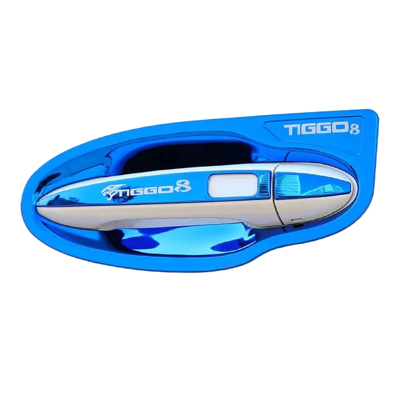 Chery Tiggo 8 Pro 2021 2023 Modification with Stainless Steel Door Handles Automobiles Parts Refit Accesorios Para Auto