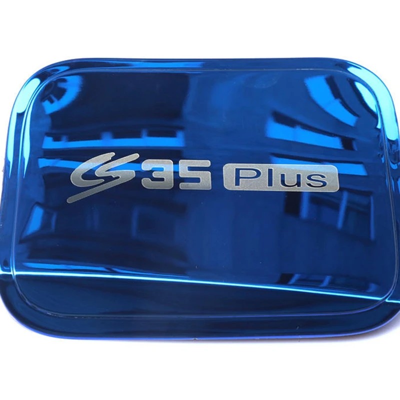 For Changan CS35 plus 2020-2023 Stainless steel fuel tank cap sticker Automobiles Parts accesorios para auto tools