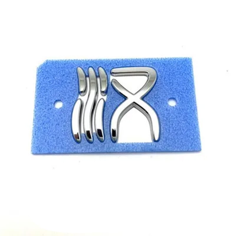 byd han DM ev car logo silver sticker word logo