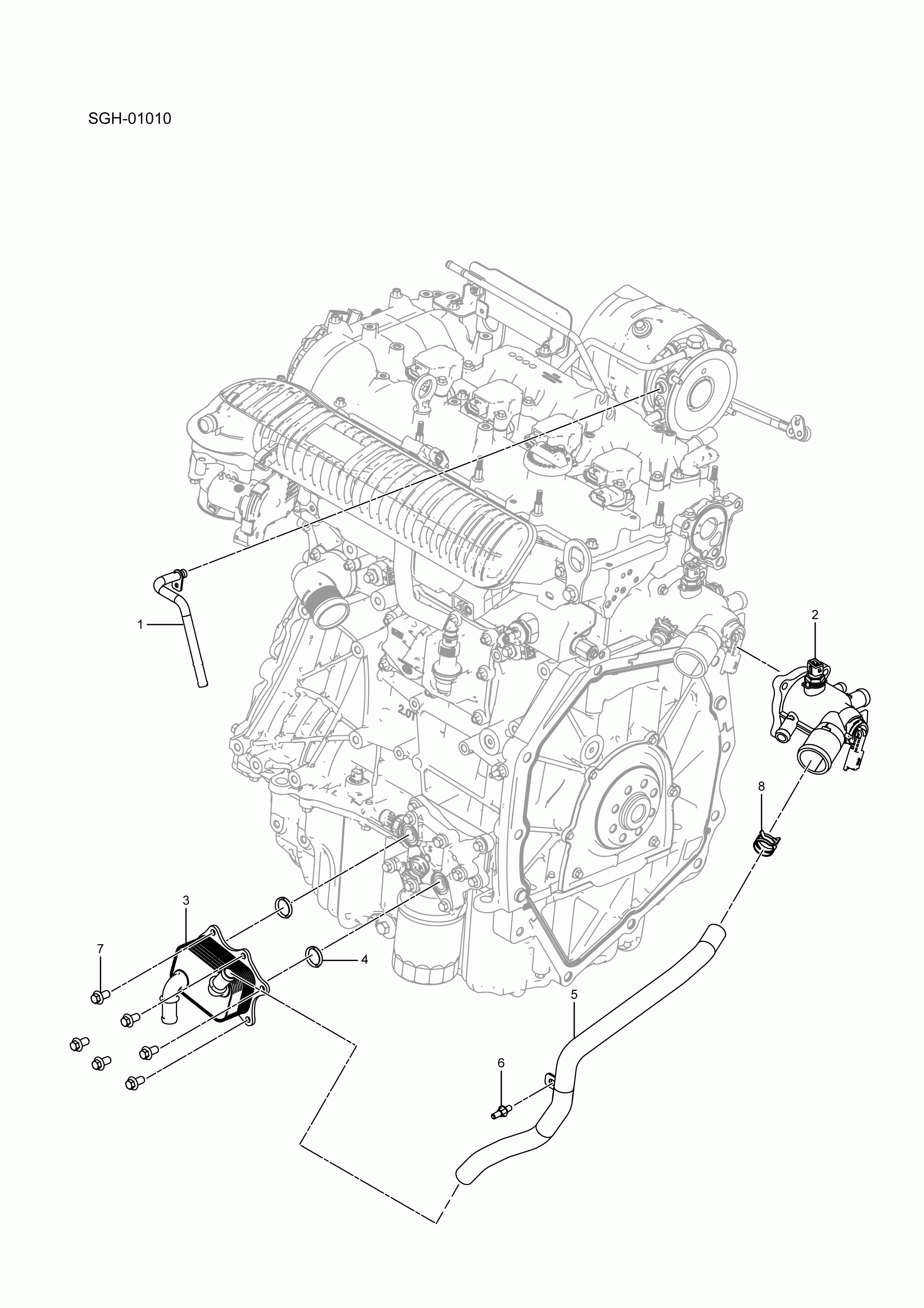 SQH-01010 Engine Cooling System