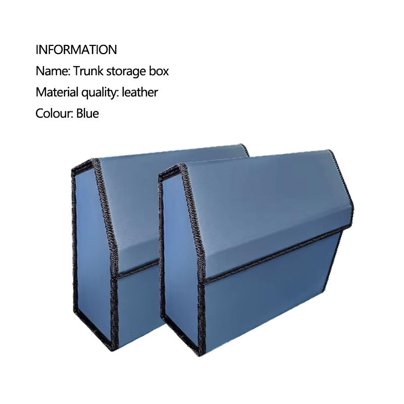 For GEELY Monjaro Manjaro Xingyue L KX11 Blue trunk storage box trunk storage box blue side slot storage box decoration
