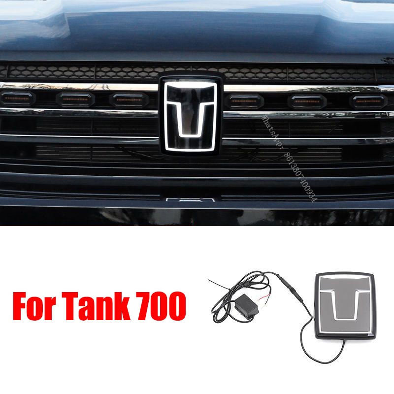 For Great Wall Tank 700 TANK 700 Glowing Emblem Grille LED Light Strip Exterior Decoration Modification Dedicated Accessories