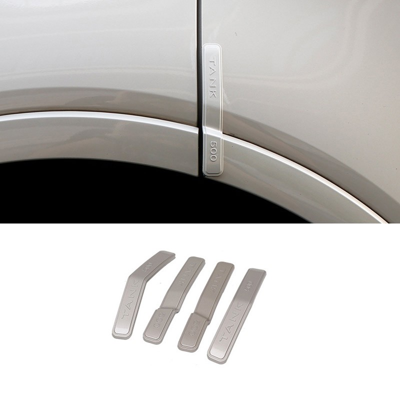 For Great Wall Tank 500 Car Door Anti-collision Strip Exterior Decoration Anti Scratch Appearance Modification Accessories