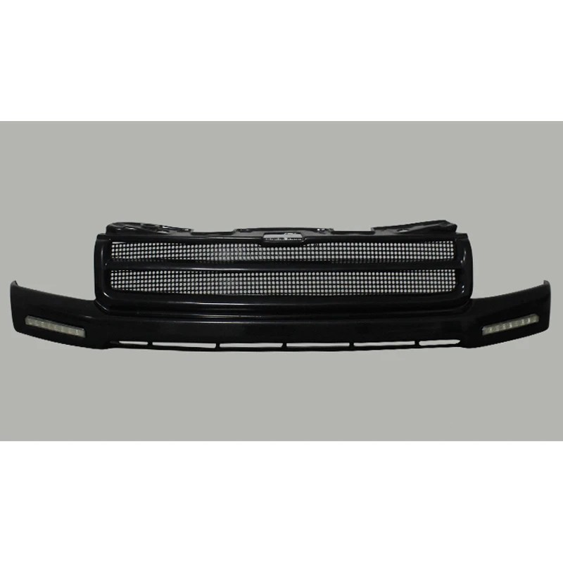 For Baic BJ40 Plus Ickx K2 2021-2023 Modified Non-standard Grille Cover Middle Net with Turn Signals Car Accessories