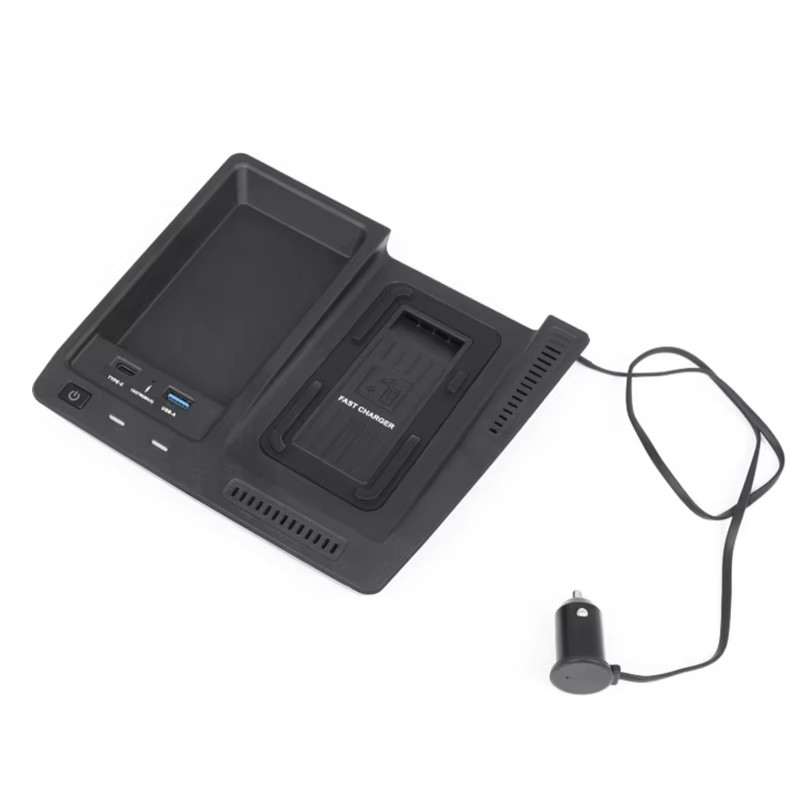 For GEELY Monjaro Manjaro Xingyue L KX11 Wireless Charging Board Central Control Mobile Phone Car Charger Accessories