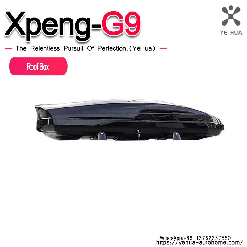 For Xpeng G9 2023-25 high-quality large-capacity customized 750L car roof box roof rack cargo rack storage box suv roof box