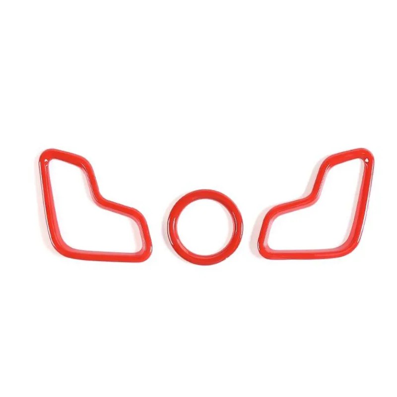 For Baic BJ40 Plus Ickx K2 2021-2022 Seat Adjustment Decorative Ring Accessories for Vehicles Car Accessories Stickers Interior