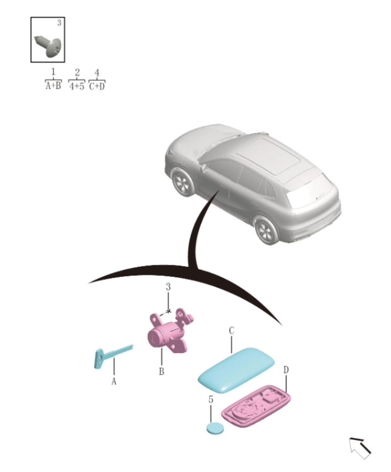 Anti theft ignition lock4033