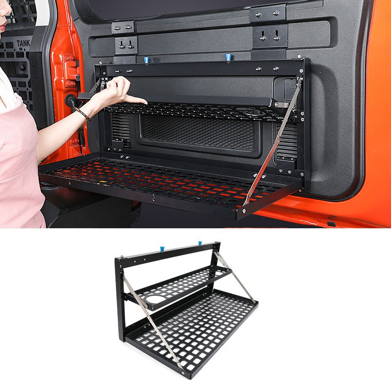 For Tank 300 TANK 300 Tailgate Storage Rack Foldable Interior Trim Trunk Storage Rack Table Board Extension Rack Off-road Accessories