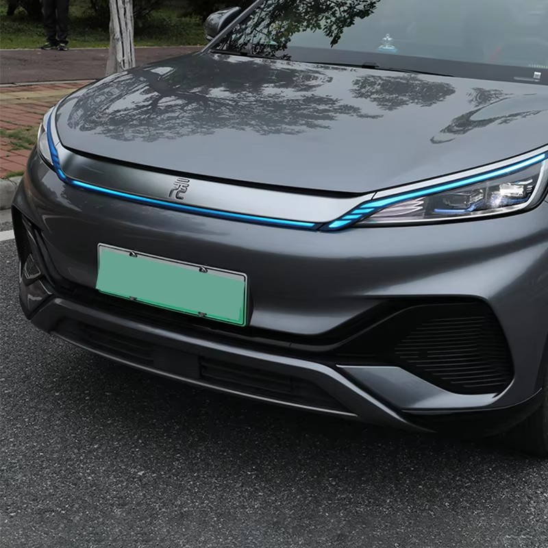 BYD Atto 3 car hood sticker light eyebrow