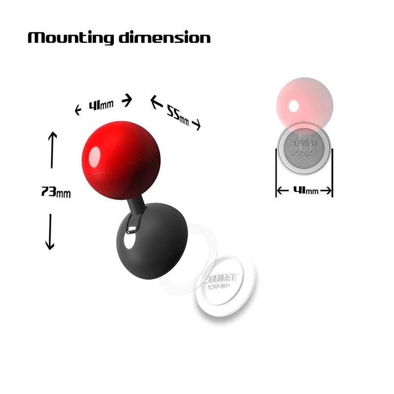 Chery Tiggo 7 Pro 8 Pro 2020 2024 ignition button decoration All metal club Car Accessories Button sticker Automobiles Parts