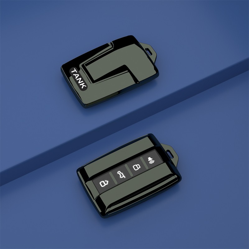 For Great Wall Tank 300 Key Set Tank 400500 Car Key Protection Shell Tank 700 Keychain Car Supplies