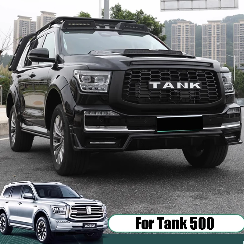For Great Wall GWM TANK 500 Tank 500 Accessories Front And Rear Full Surround Black Appearance Kit