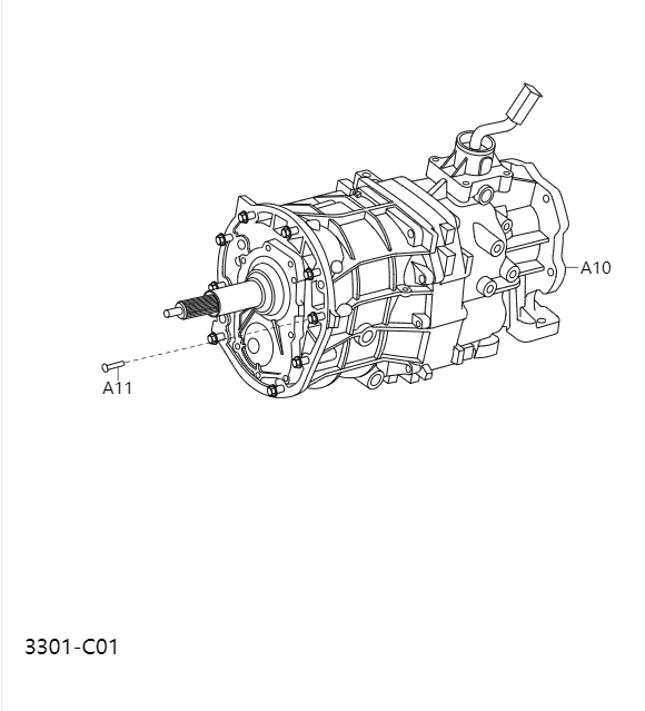 Transmission assembly (MT)3301