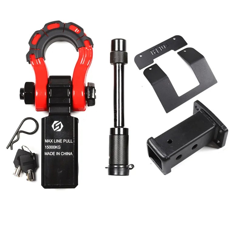 Baic 2024 BJ40 Special Trailer Hook Square Mouth Trailer Arm High-Strength Aluminum Alloy Rogue Hook U-Shaped Arm Frame