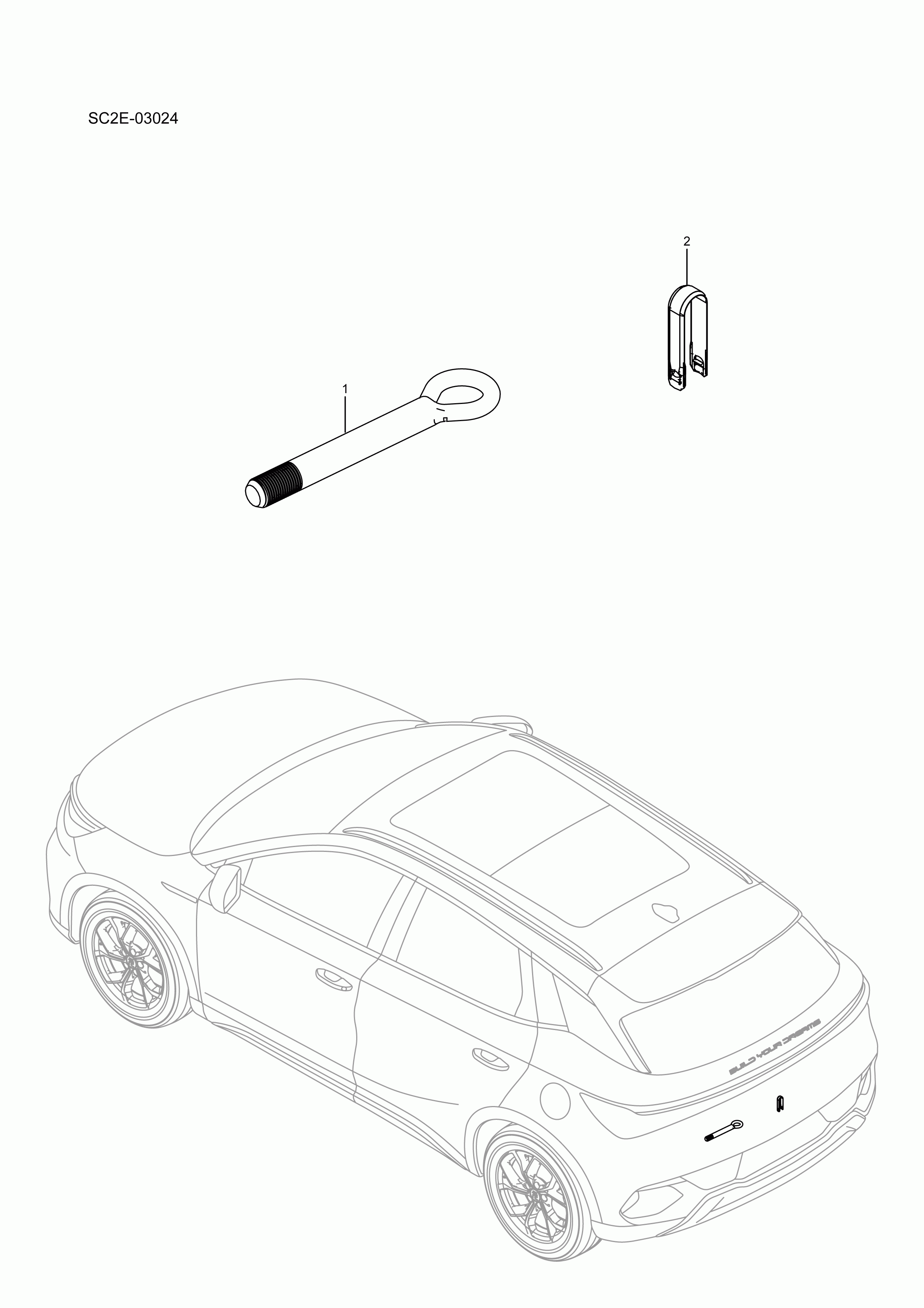 SC2E-03024 Vehicle Tools