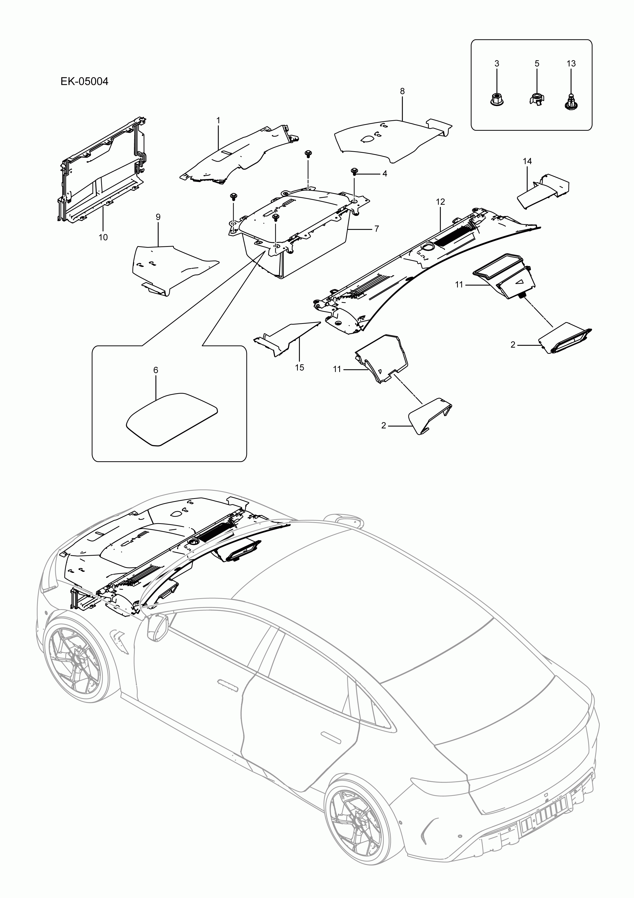 EK-05004 Front Cabin Decoration