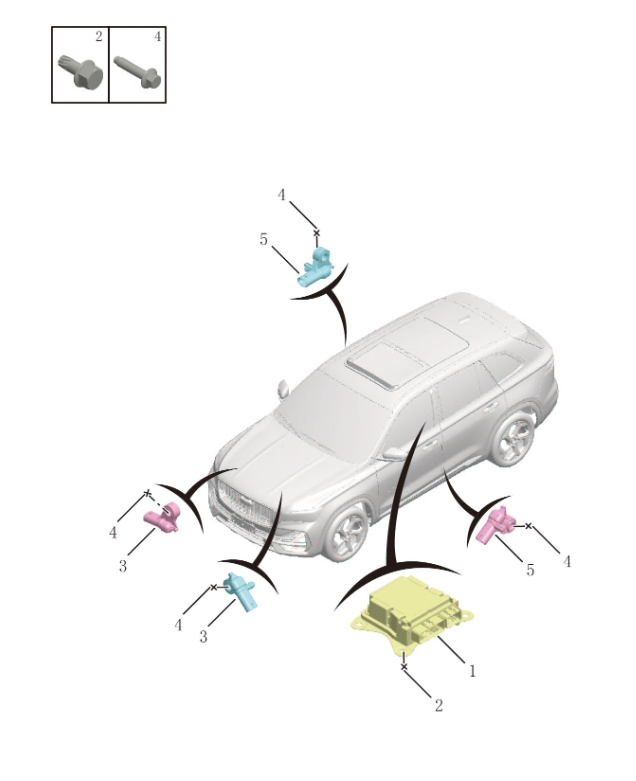 Airbag electronic control unit8037