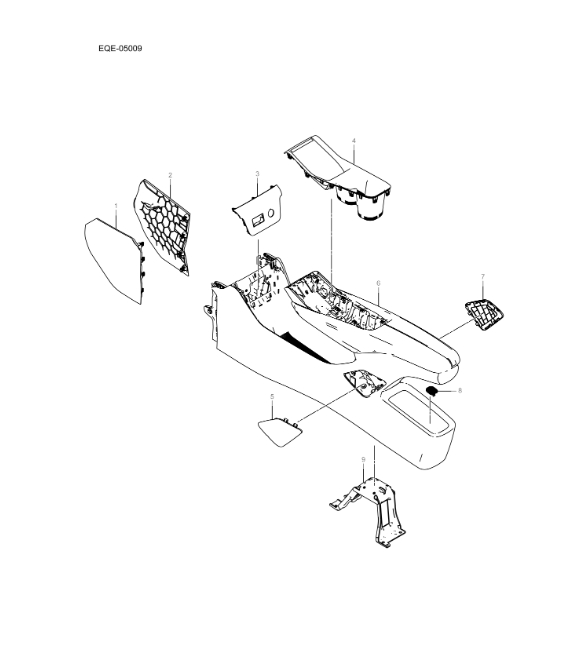 EQE-05009 auxiliary dashboard